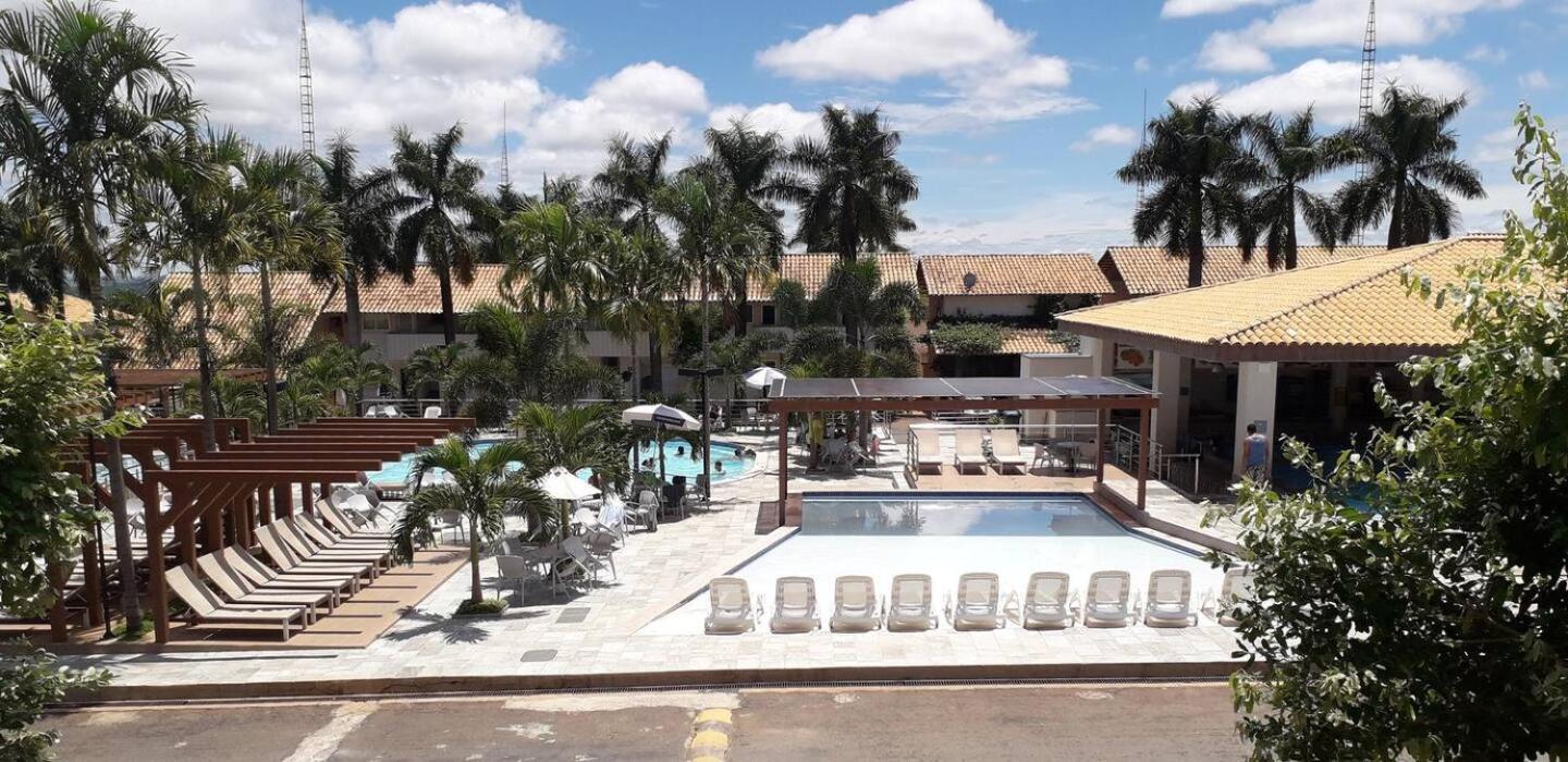 Apartamento Diroma Resort Caldas Novas Luaran gambar