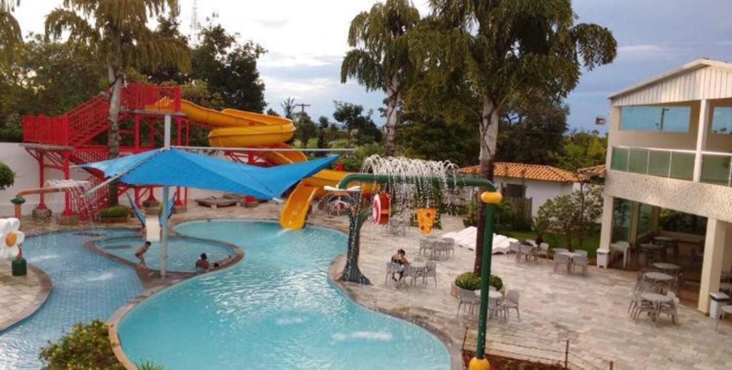 Apartamento Diroma Resort Caldas Novas Luaran gambar